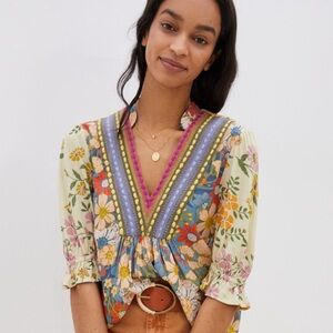 Anthropologie Blank London Stephanie top